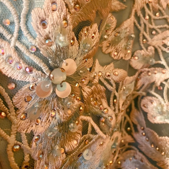 Baby Blue Prom Dress - Picture 7 of 8